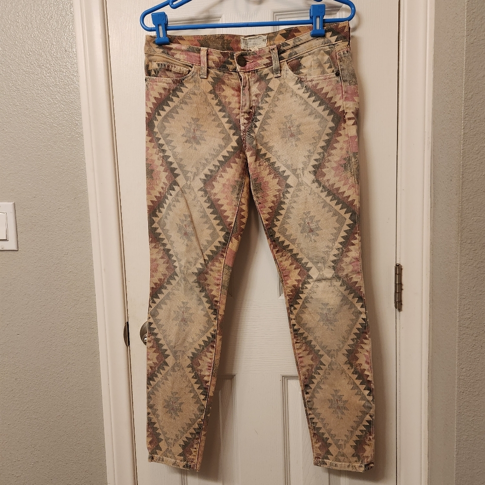 Current/elliot the stilleto desert Navajo jeans size 27